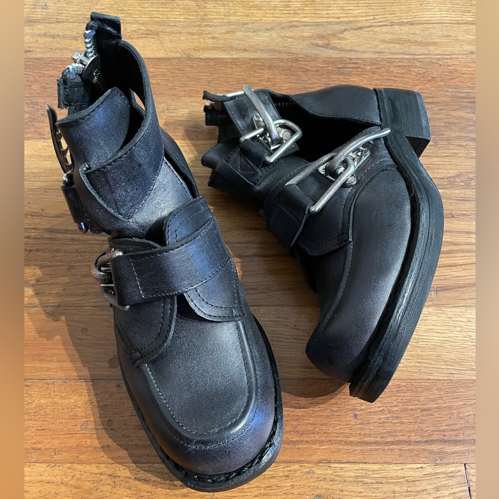 NIB Jeffrey Campbell #ROSCOE Cut-out Boots